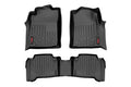 Floor Mats Front and Rear Double Cab Toyota Tacoma 2WD/4WD (2005-2011) Rough Country