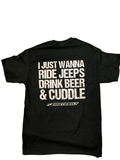 Motobilt Ride Jeeps Cuddle T Shirt Black