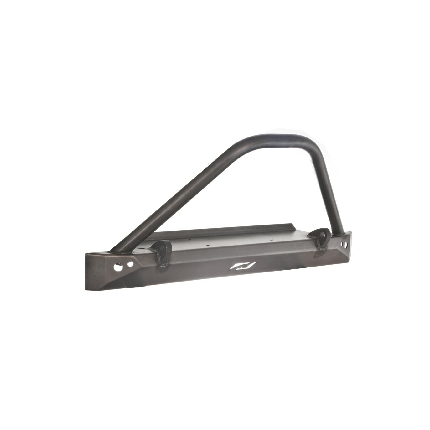 Jeep CJ Mid Width Front Bumper Bare Steel Motobilt