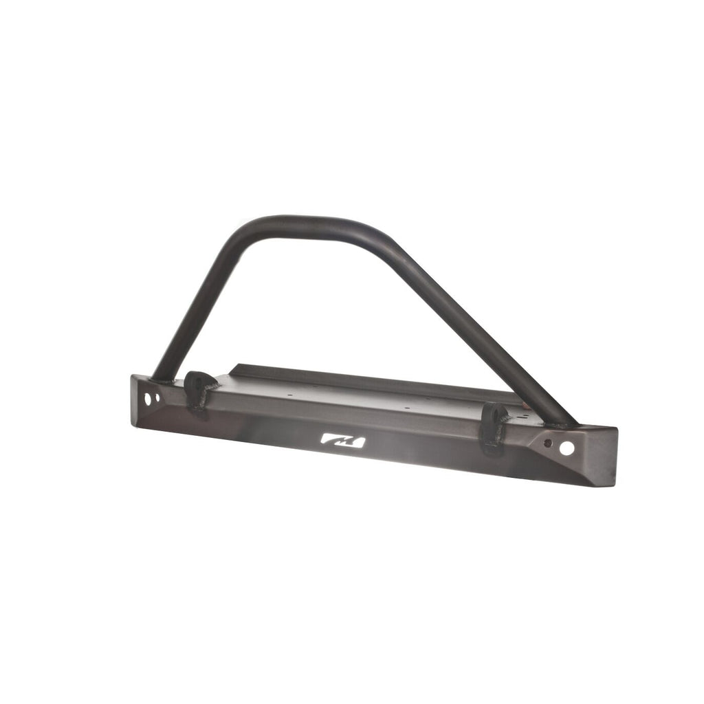 Jeep CJ Mid Width Front Bumper Bare Steel Motobilt