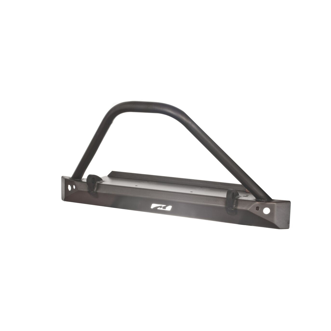 Jeep CJ Mid Width Front Bumper Bare Steel Motobilt