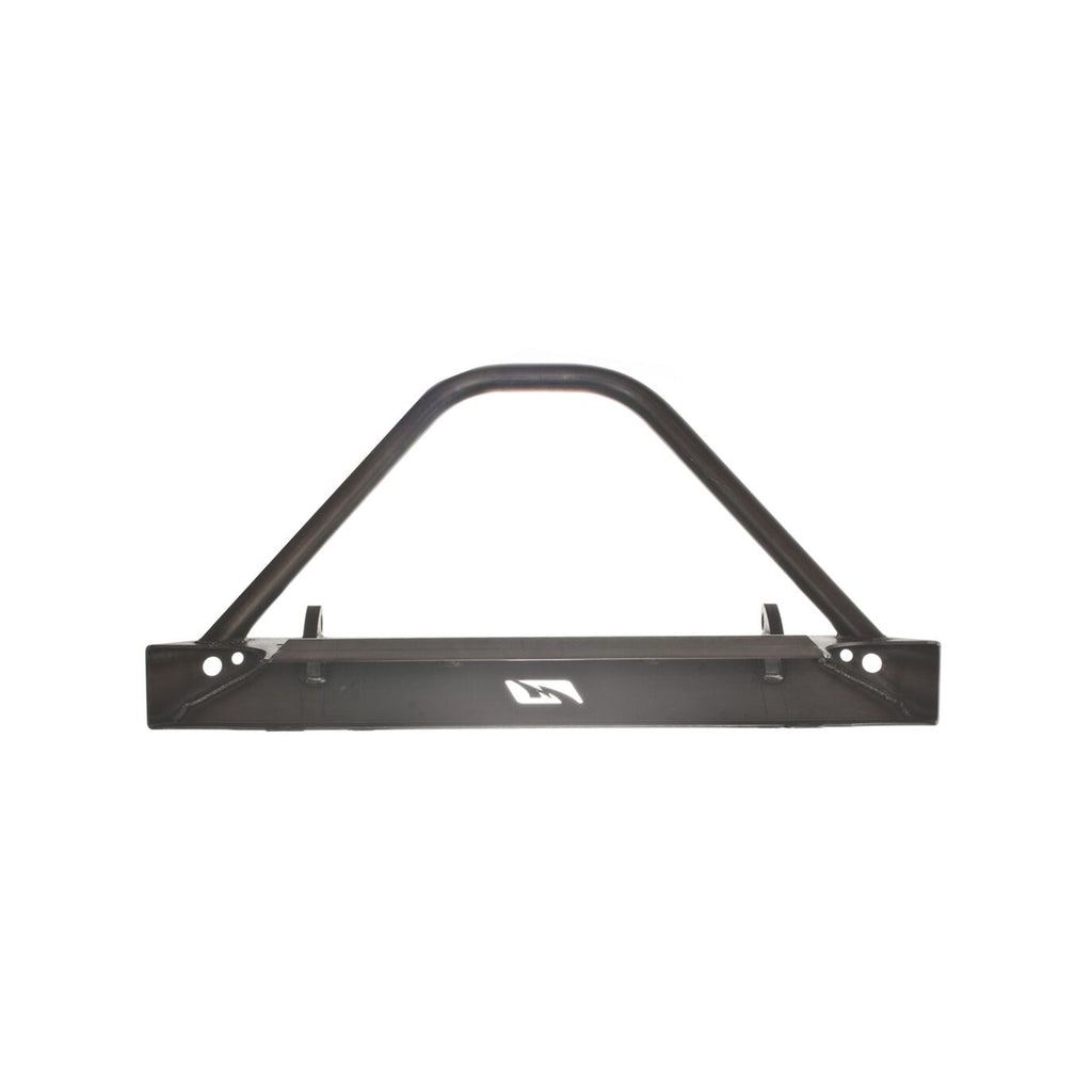 Jeep CJ Mid Width Front Bumper Bare Steel Motobilt