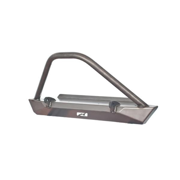 Jeep YJ / TJ / LJ Mid-Width Front Bumper Bare Steel Motobilt