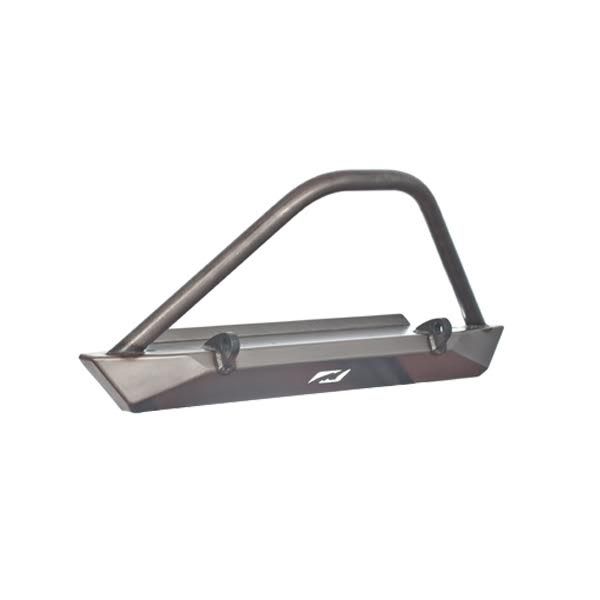 Jeep YJ / TJ / LJ Mid-Width Front Bumper Bare Steel Motobilt