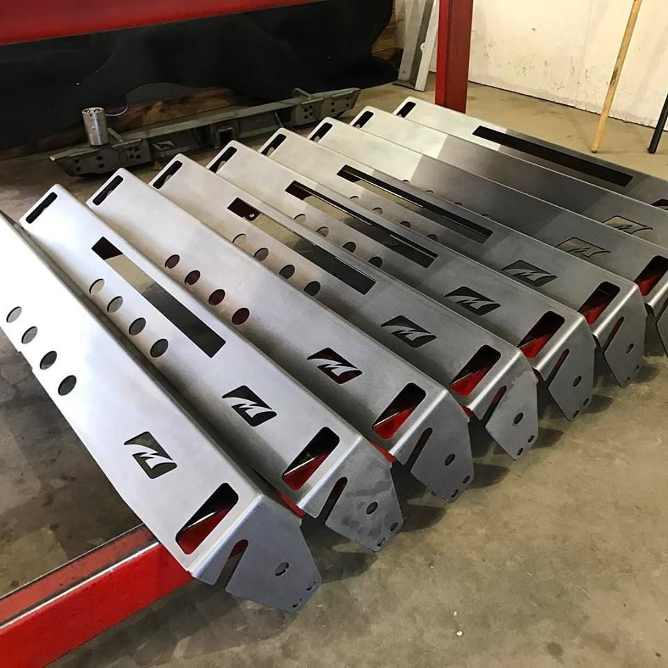 Jeep JK Micro Rear Bumper 07-18 Wrangler JK Bare Steel Motobilt