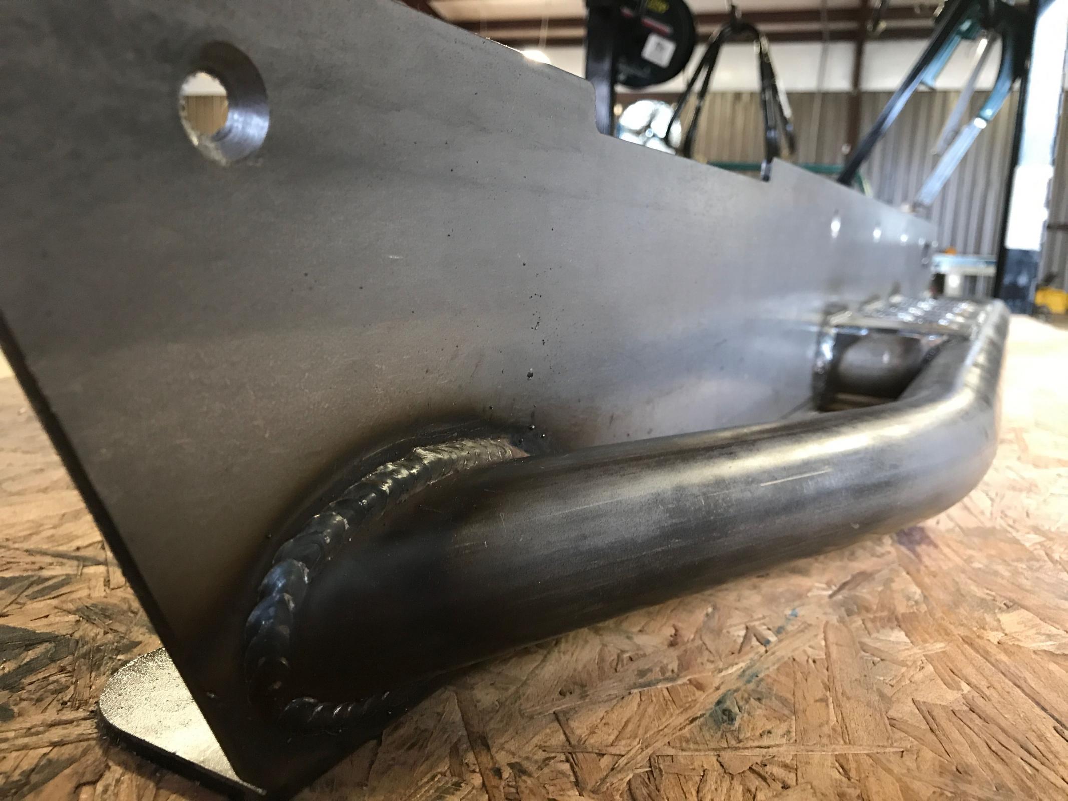 Jeep YJ Rocker Guards For Competition Corners 87-95 Wrangler YJ Bare Steel Motobilt