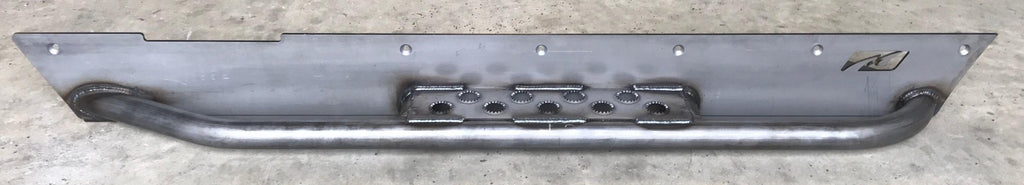 Jeep YJ Rocker Guards For Competition Corners 87-95 Wrangler YJ Bare Steel Motobilt