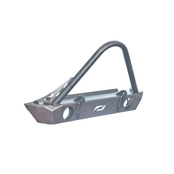 Jeep JK Front Bumper W/Stinger 07-18 Wrangler JK Hatchet Series Bare Steel Motobilt