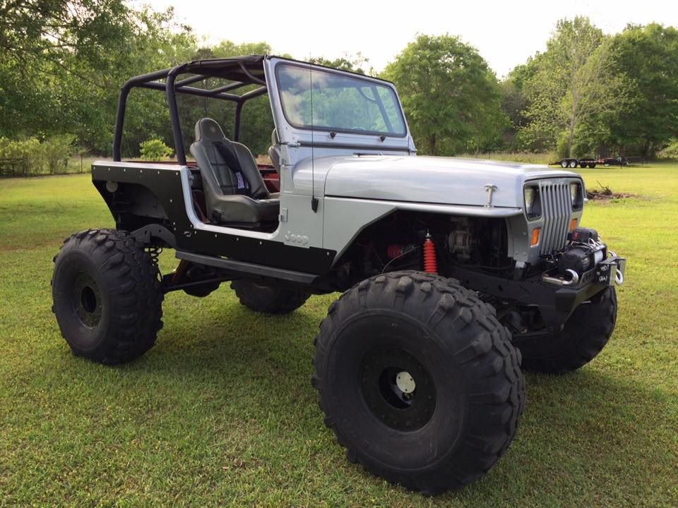 Jeep YJ Competition Cut Corners Bare Steel Pair Motobilt