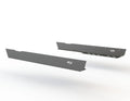 Full Length Rocker Guards for Jeep LJ Unlimited - Notched for Motobilt TJ/LJ Front Fenders Motobilt