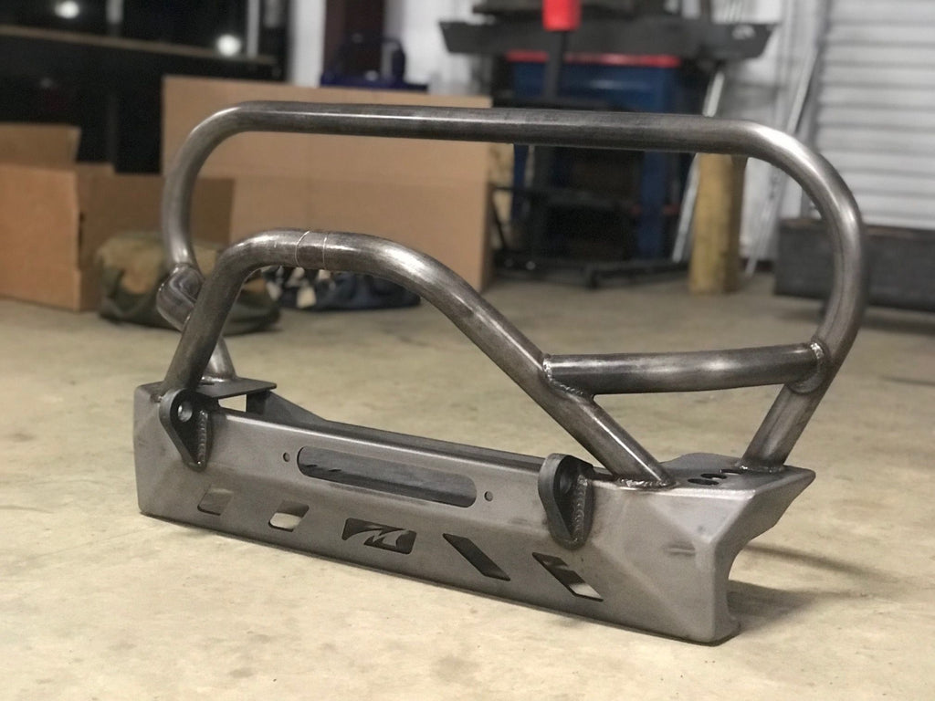 Jeep YJ TJ LJ Front Bumper Bare Steel Motobilt