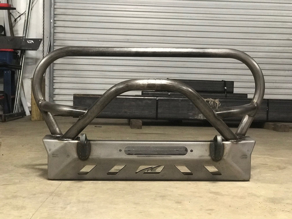 Jeep YJ TJ LJ Front Bumper Bare Steel Motobilt