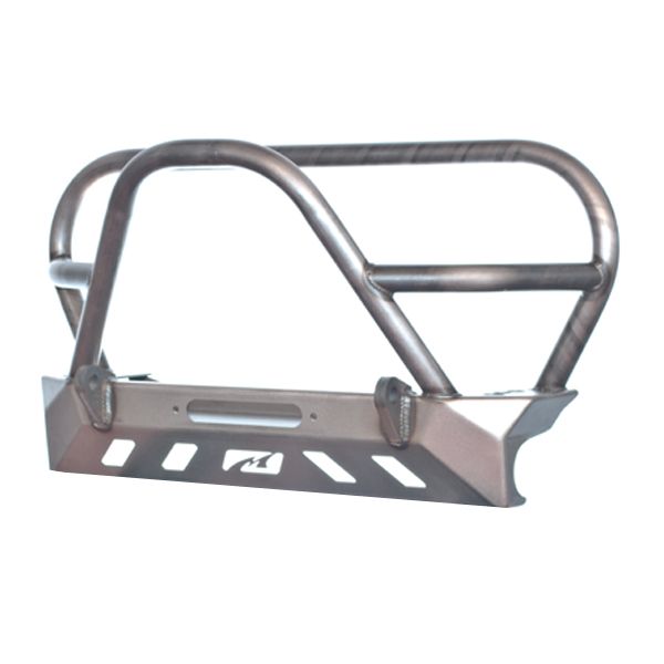 Jeep YJ TJ LJ Front Bumper Bare Steel Motobilt