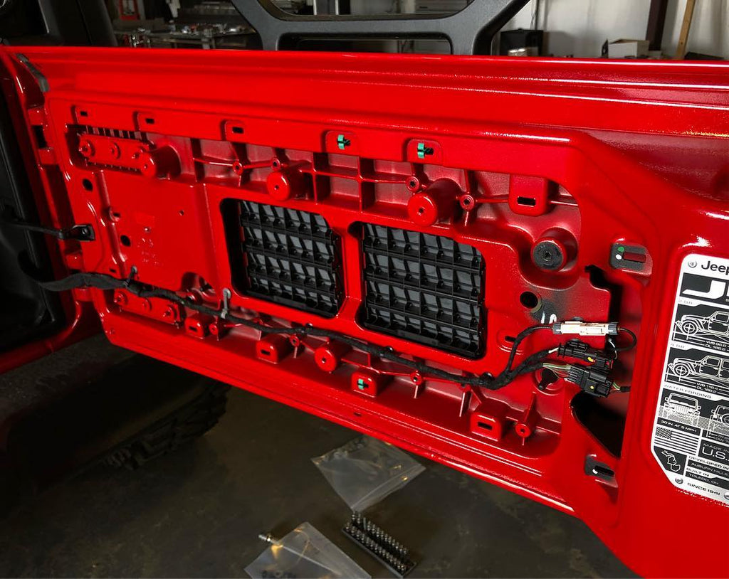 Jeep JL Spare Tire Delete Tag Mount 2018 Wrangler JL Motobilt