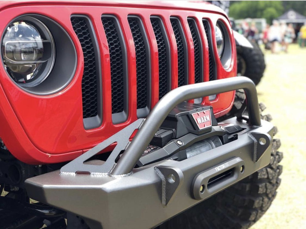 Jeep JL Front Bumper W/Bull Bar Crusher 2018 Wrangler JL Motobilt