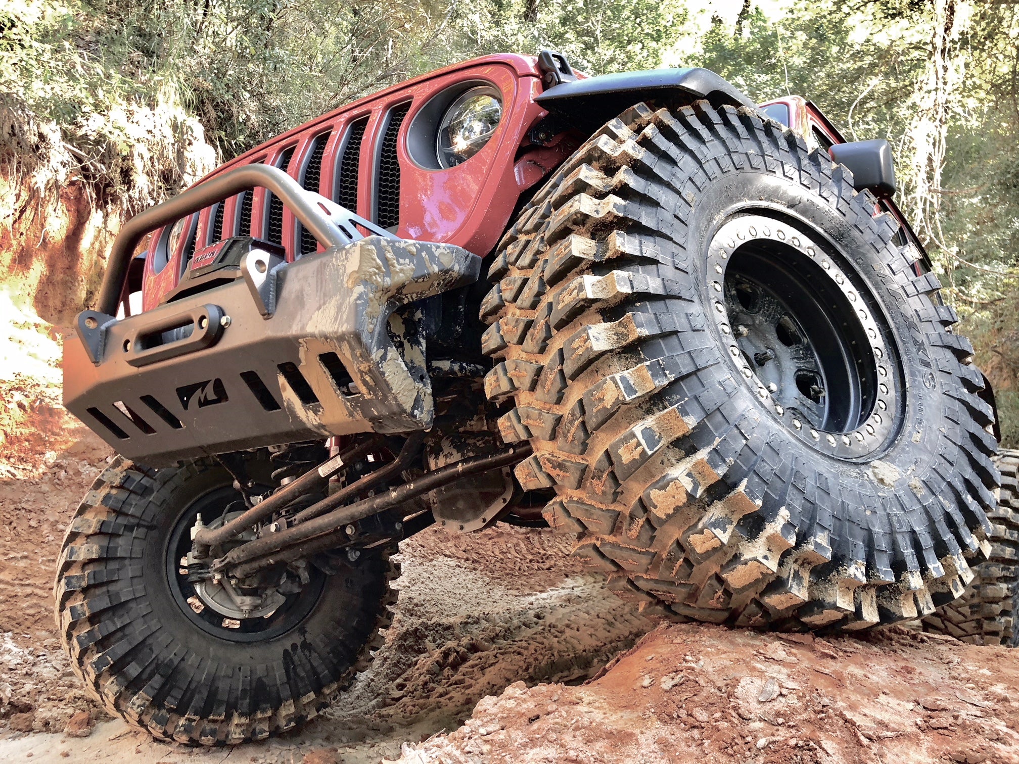 Jeep JL Front Bumper W/Bull Bar Crusher 2018 Wrangler JL Motobilt