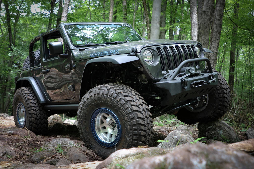 Jeep JL Front Bumper W/Bull Bar Crusher 2018 Wrangler JL Motobilt