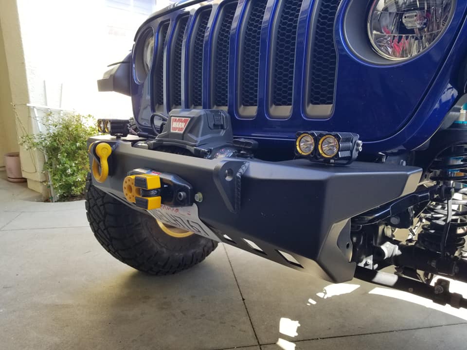 Jeep JL Front Bumper 2018 Wrangler JL Motobilt