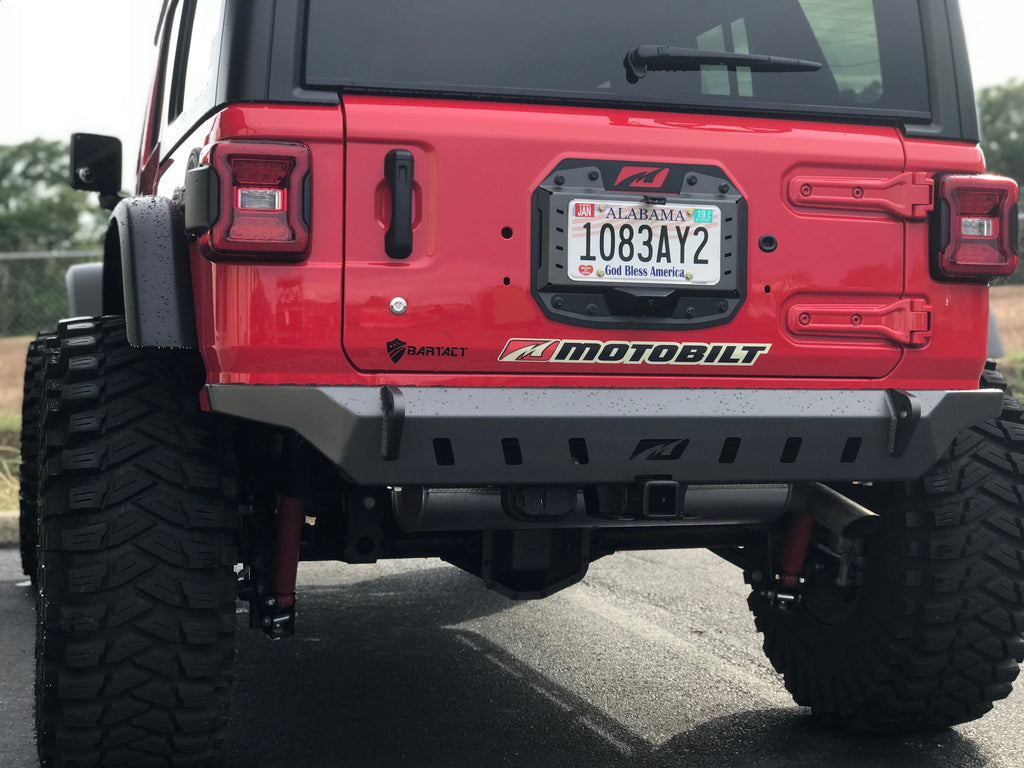 Jeep JL Rear Bumper Crusher No Spare 2018 Wrangler JL Motobilt