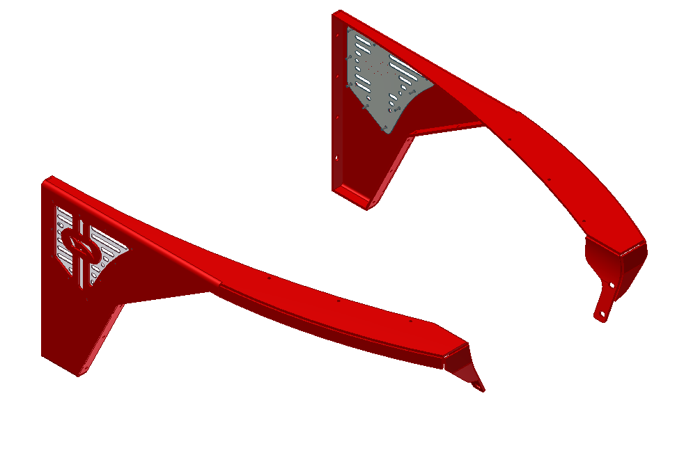 Jeep TJ Fenders 0 Inch Flare Flat Fender 97-06 Wrangler TJ/LJ Pair Motobilt