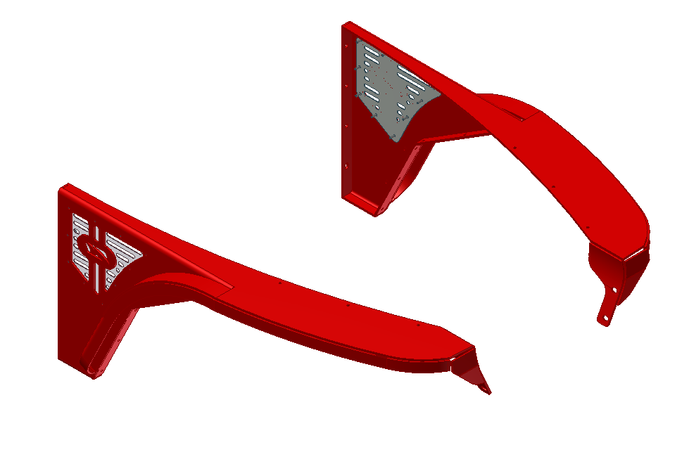 Jeep TJ Fenders 2 Inch Flare Flat Fender 97-06 Wrangler TJ/LJ Pair Motobilt