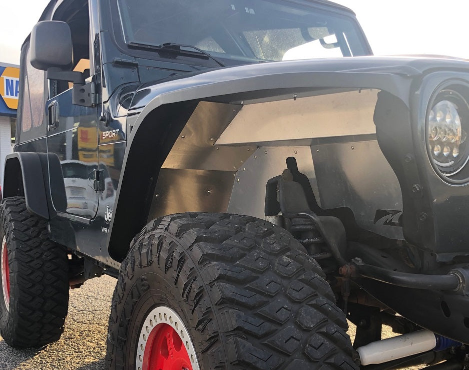 Jeep TJ Fenders 4 Inch Flare High Line 97-06 Wrangler TJ/LJ Pair Motobilt