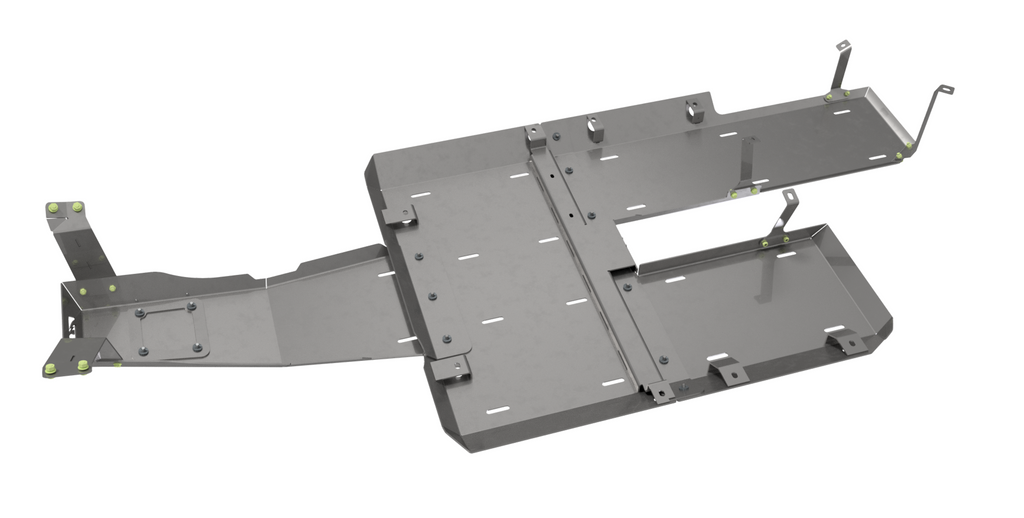 Jeep JL Skid Plate System 2018-Present Wrangler JL 4 Door 3.6L Motobilt