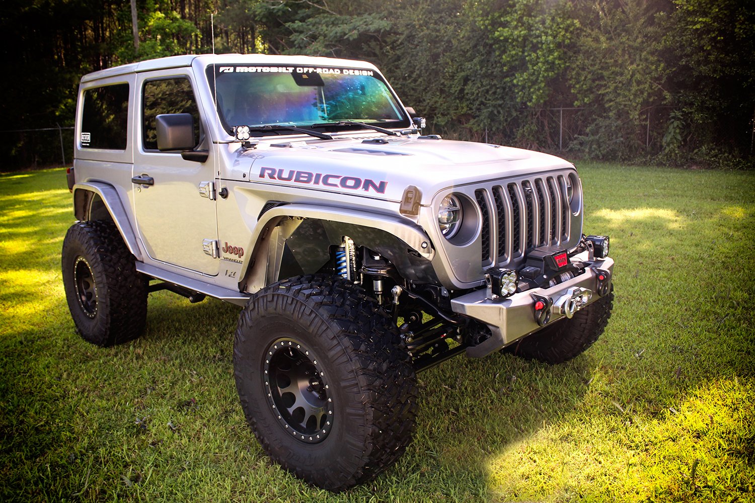 Front Fender Flares for 2018-Present Jeep Wrangler JL/JLU Motobilt