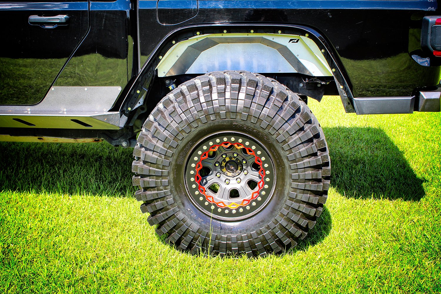 Rear Aluminum Inner Fenders for Jeep JT Gladiator Motobilt