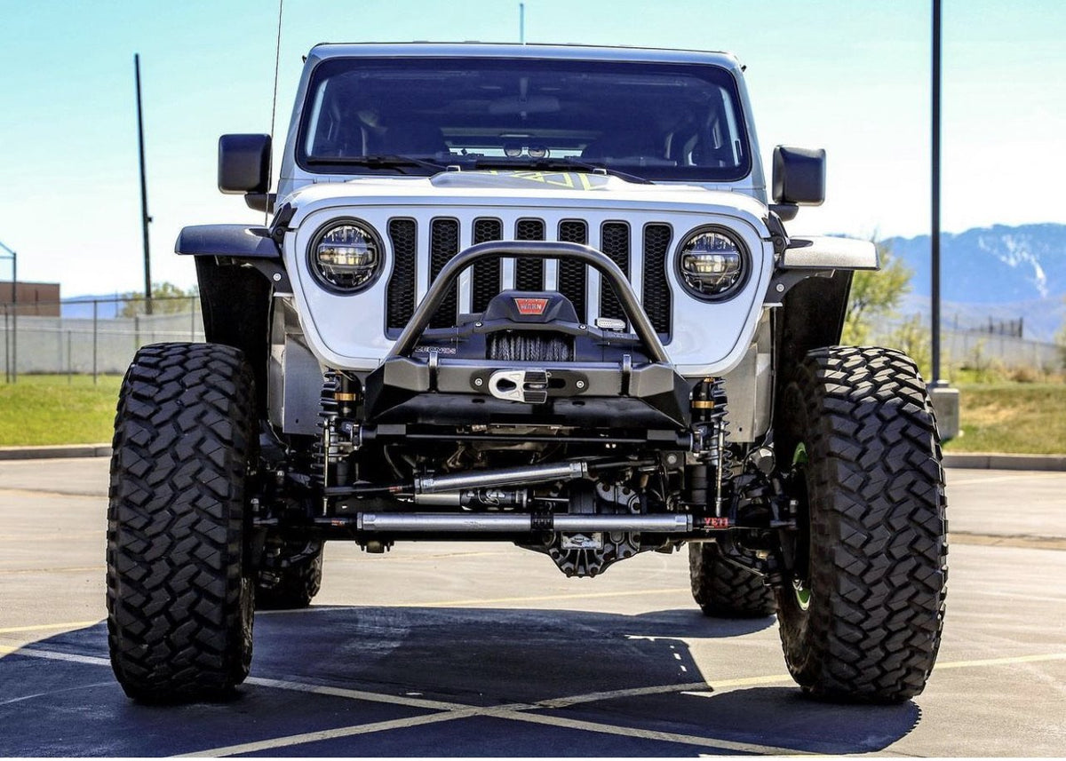 Tomahawk Frame Chop Front Bumper for Jeep JK, JL, JT Motobilt