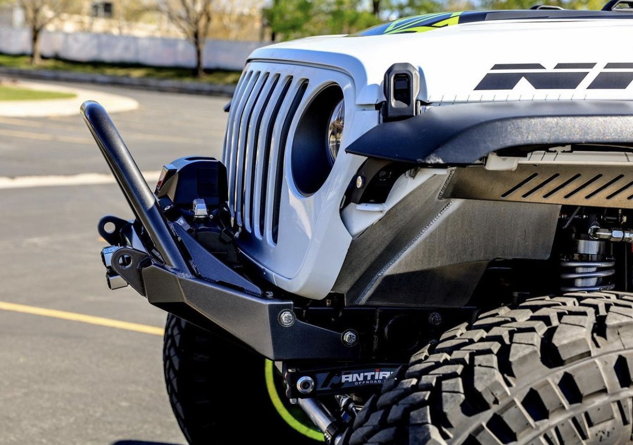 Tomahawk Frame Chop Front Bumper for Jeep JK, JL, JT Motobilt