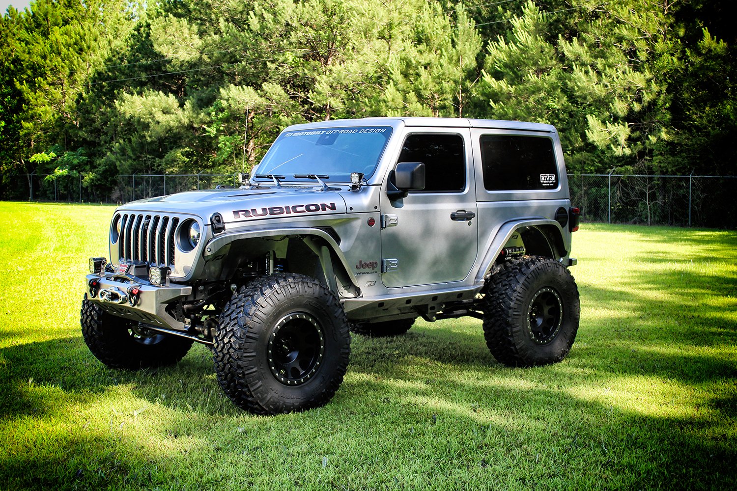 Jeep JL Rocker Guards w/ Step for 18-Pres Wrangler JL 2 Door Motobilt