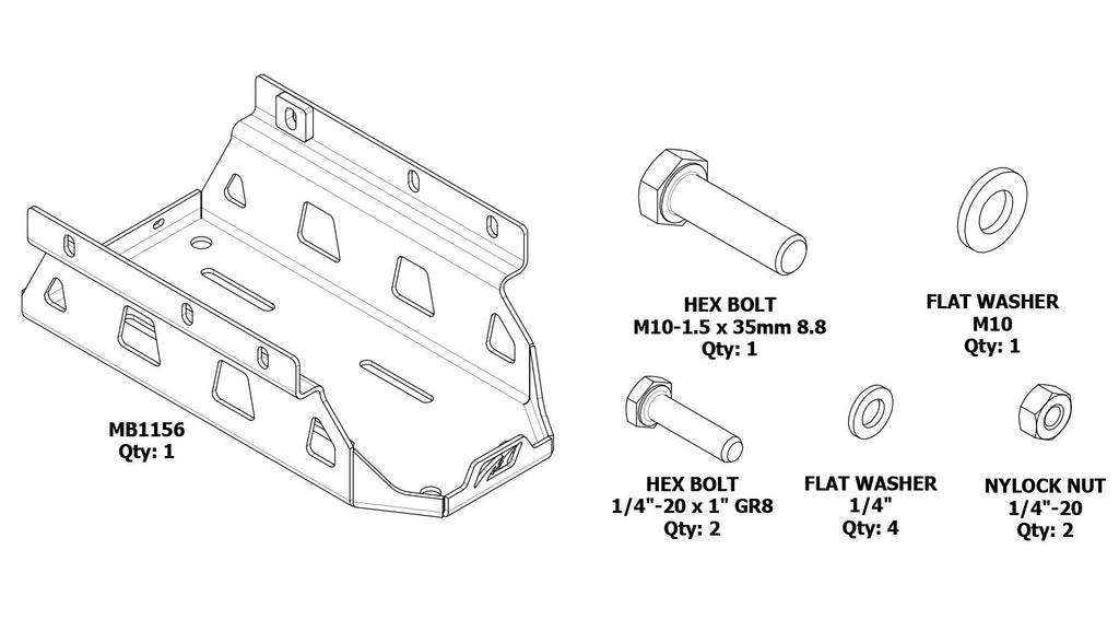 E-Torque Battery Skid for 2019-Present Jeep JL/JLU Motobilt