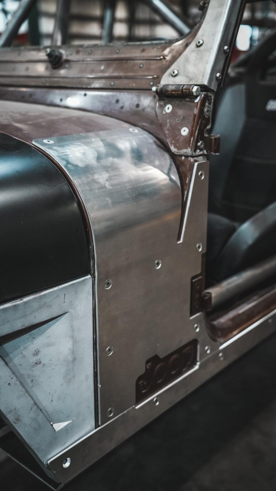 Aluminium Cowl Armor for Jeep YJ/CJ Motobilt