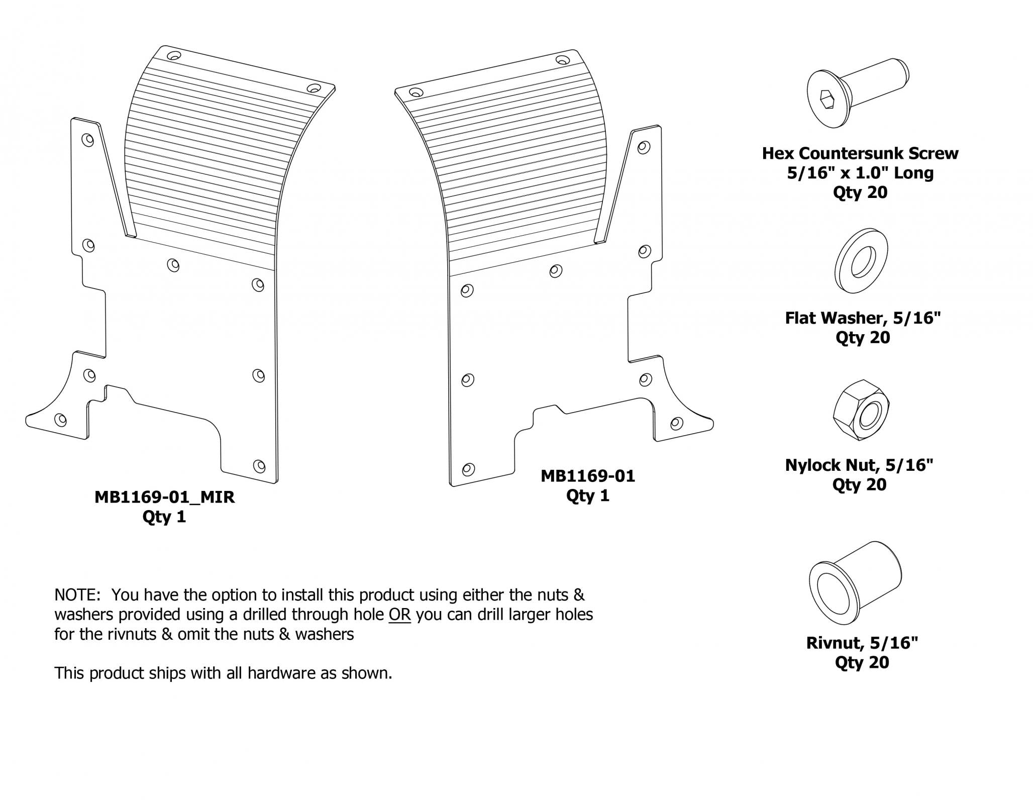 Cowl Armor for Jeep YJ / CJ Motobilt