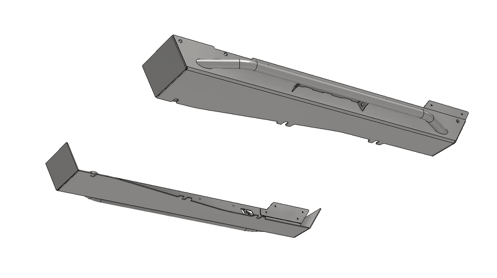 15 Inch Stretch Rockers w/Tube Step for Jeep YJ Motobilt