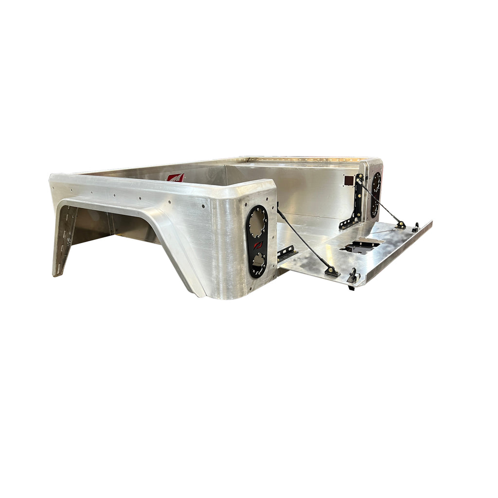 Aluminum Bobbed Replacement Bed for Jeep Gladiator Motobilt