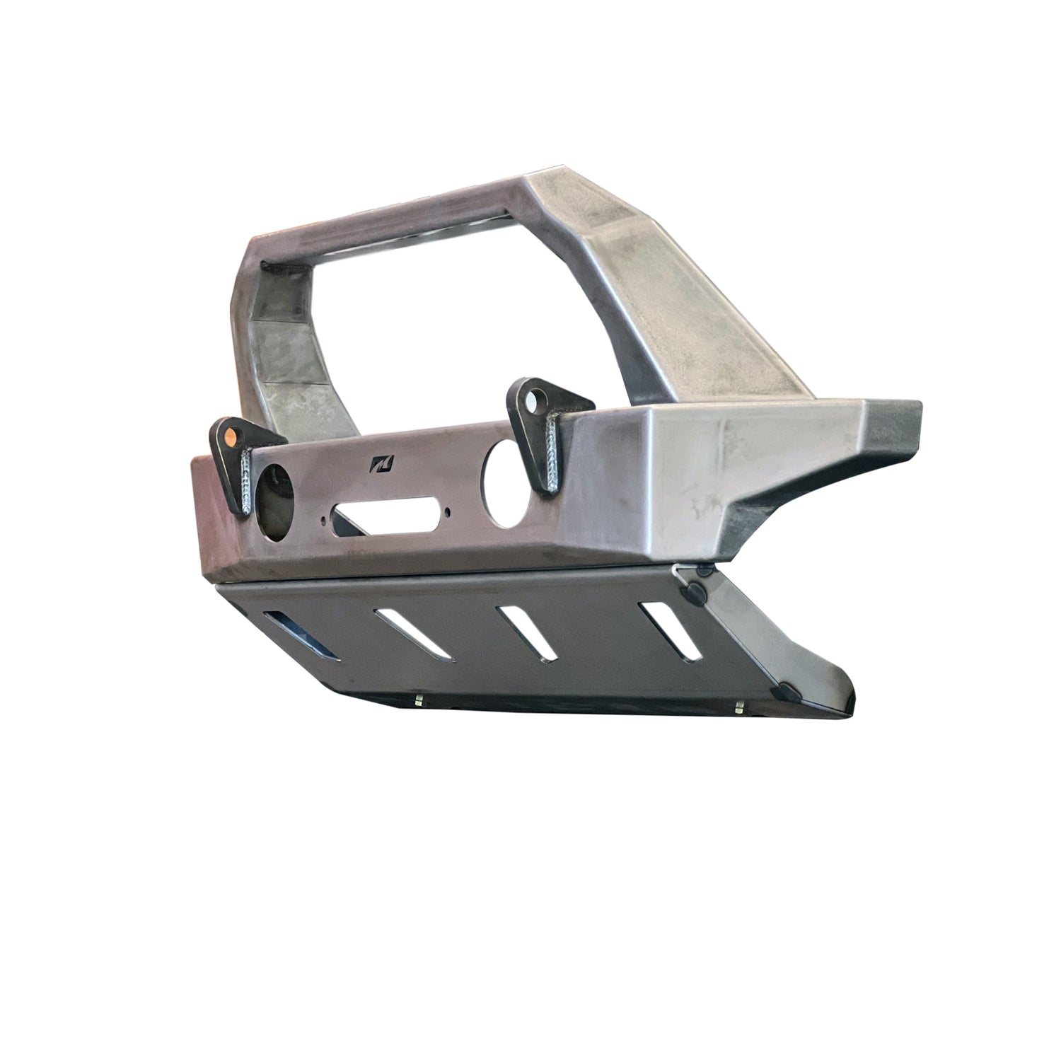 Crusher HD Front Bumper for Jeep JL with Bull bar and Skidplate Motobilt