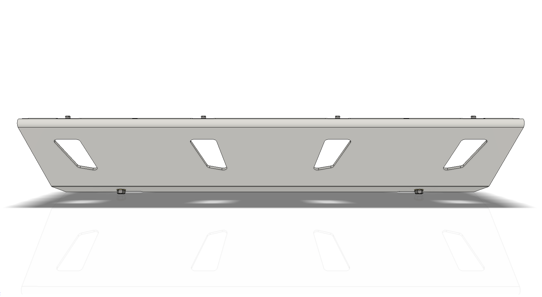 Skid Plate for Crusher Series HD Front Bumper for 18-Present Jeep JL Motobilt
