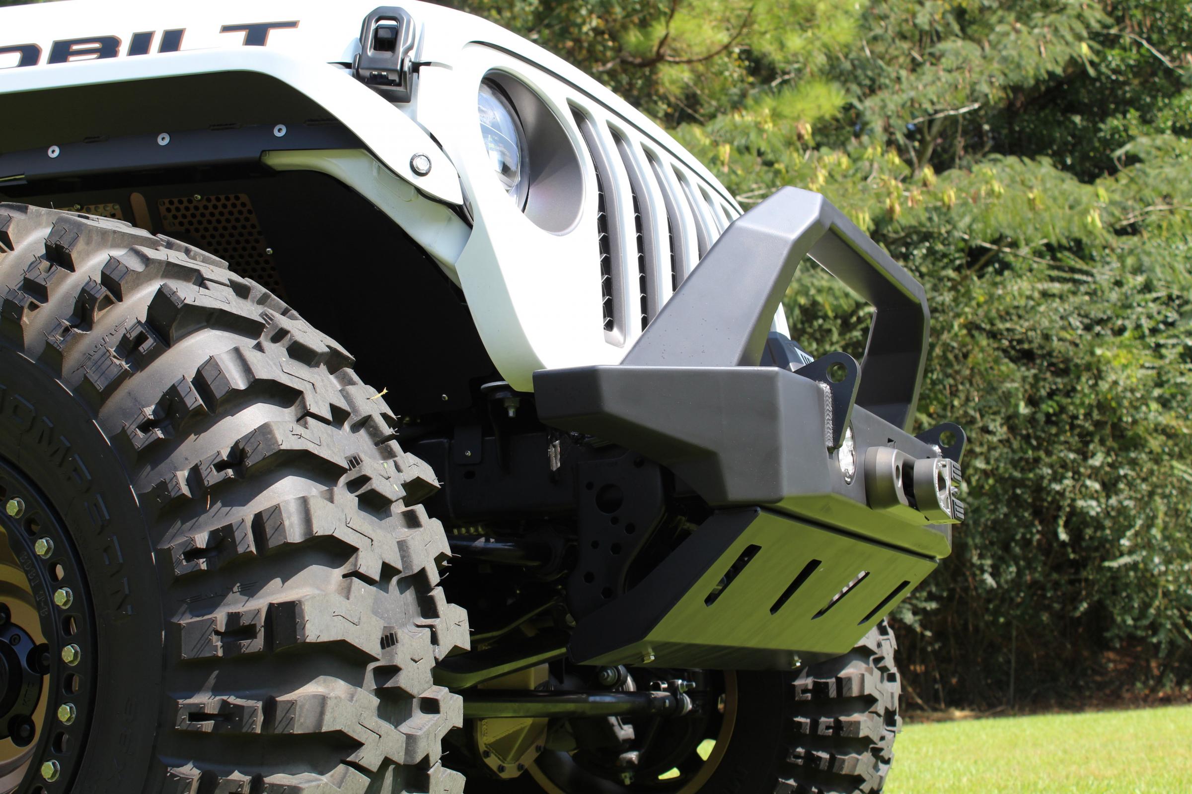 Skid Plate for Crusher Series HD Front Bumper for 18-Present Jeep JL Motobilt