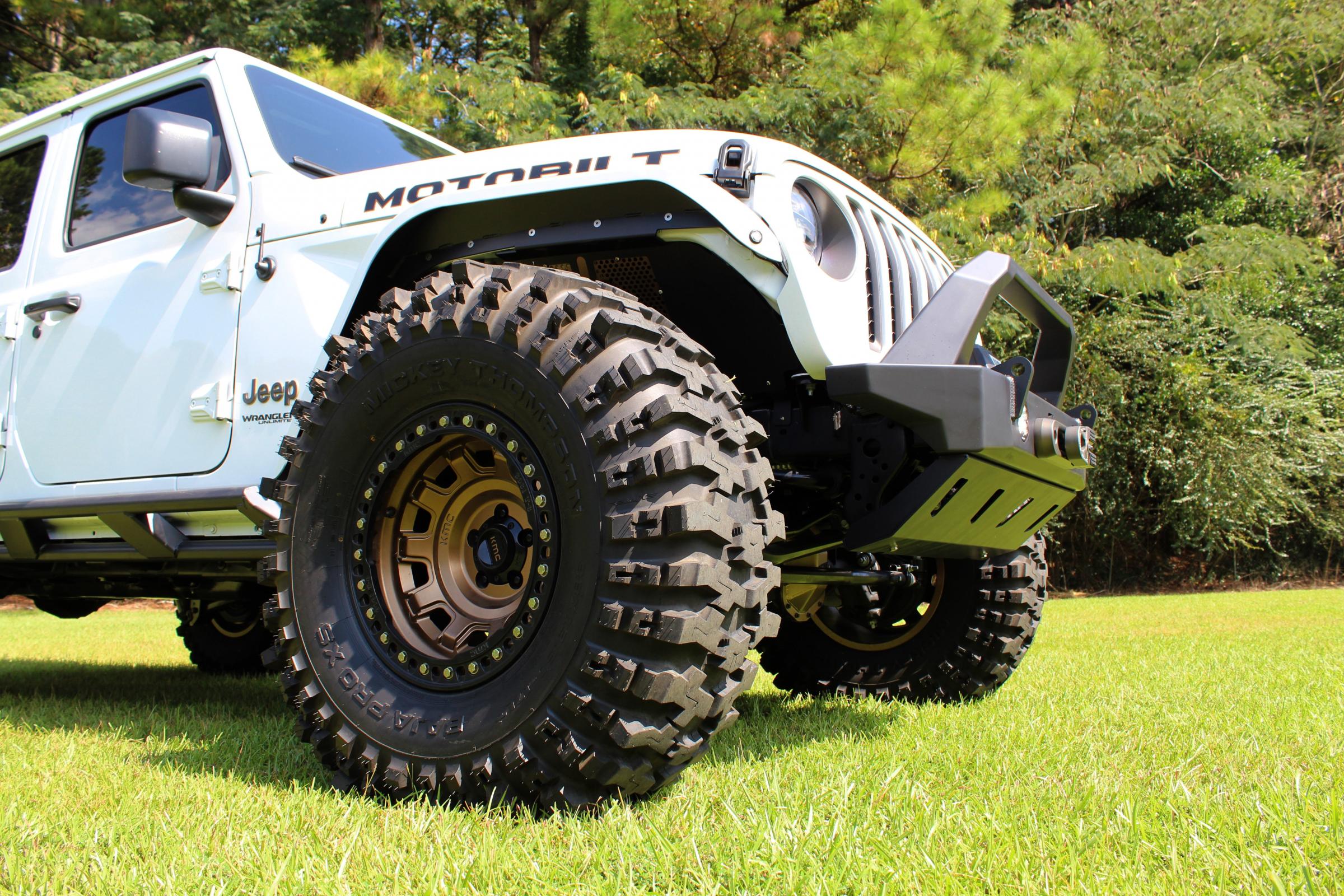 Skid Plate for Crusher Series HD Front Bumper for 18-Present Jeep JL Motobilt