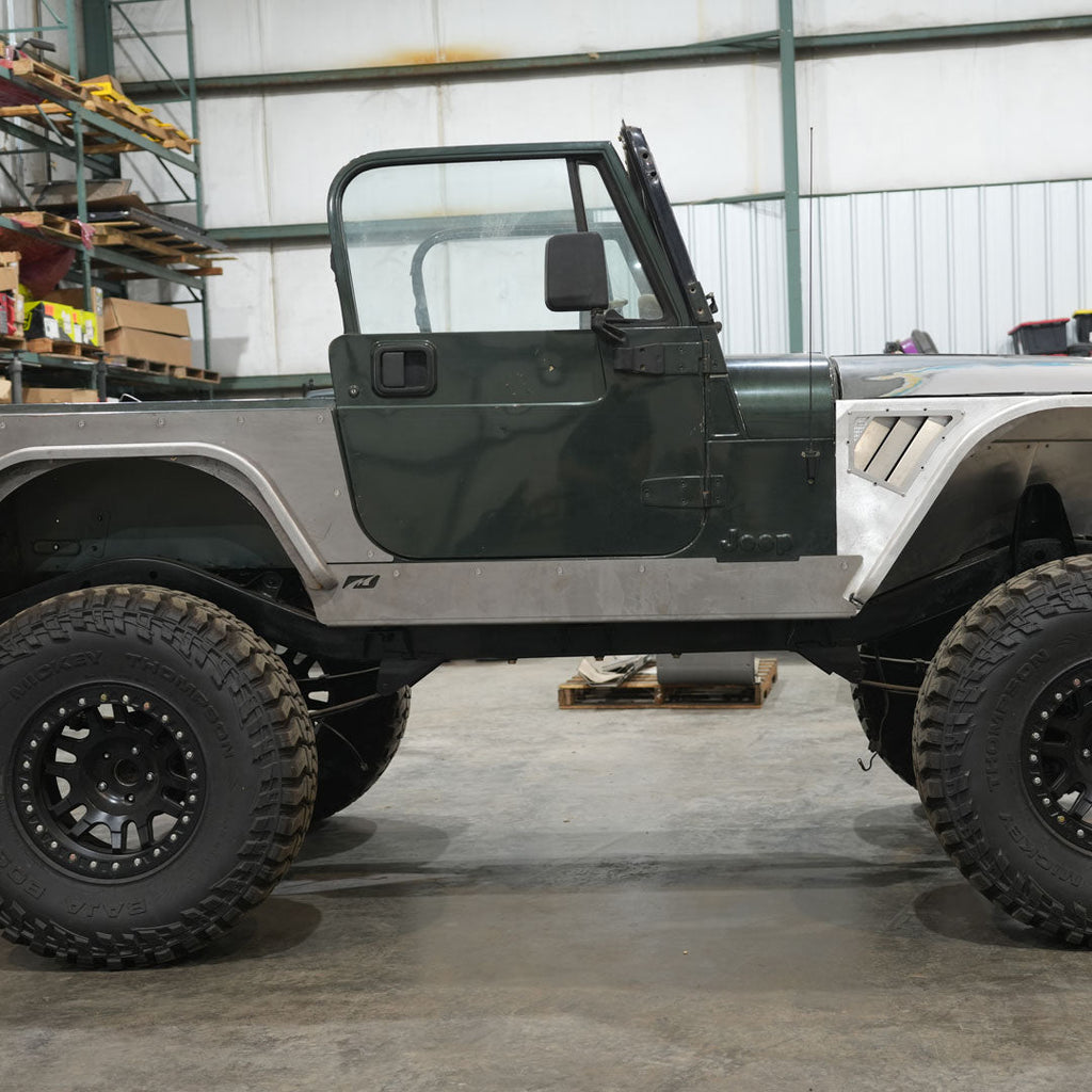 Full-Length Rocker Armor for Jeep YJ Motobilt