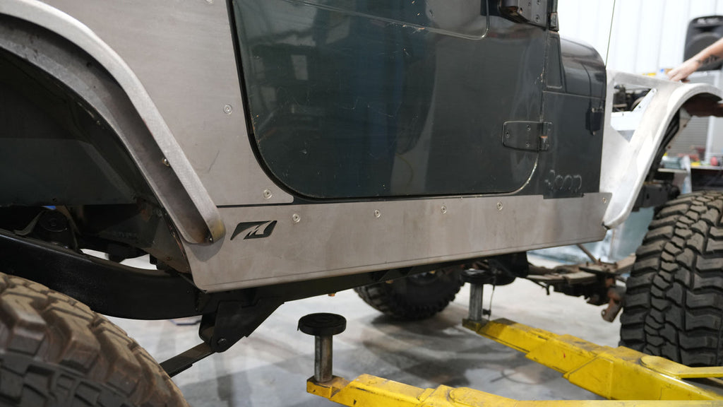 Full-Length Rocker Armor for Jeep YJ Motobilt