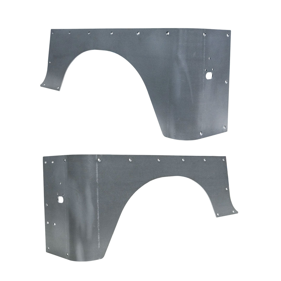 2 Inch Stretch Corner Armor for Jeep YJ Factory Tail Lights Steel Motobilt