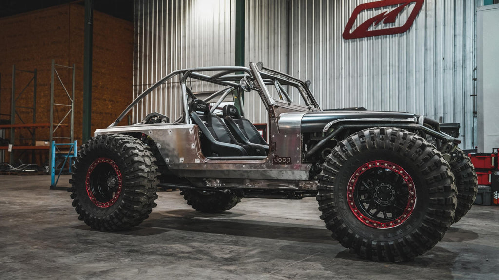 Cut-in Fender Flares for 1986-1995 Jeep Wrangler YJ