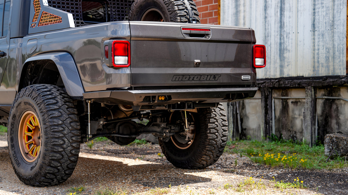 Tomahawk High Clearance Rear Bumper for Jeep JT Motobilt