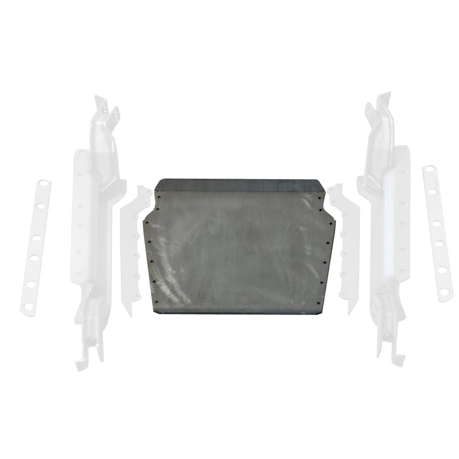 Replacement Skid Plate for Jeep YJ 4 Link Suspension System Motobilt