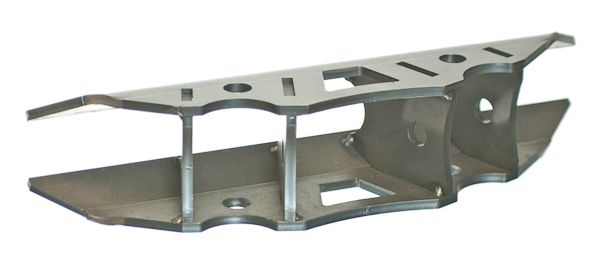 Triangulated Lower Link Mount Large For 1.75 Inch OD Round Tube Motobilt