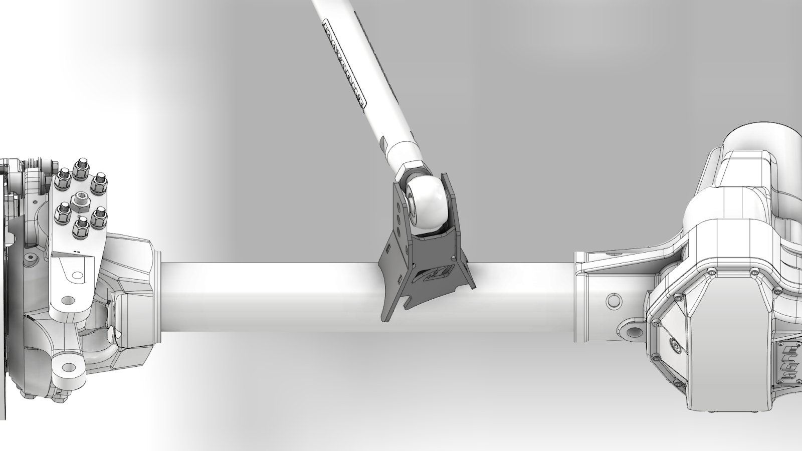 Adjustable Front Upper Link Bracket 15 Degree Angle Motobilt