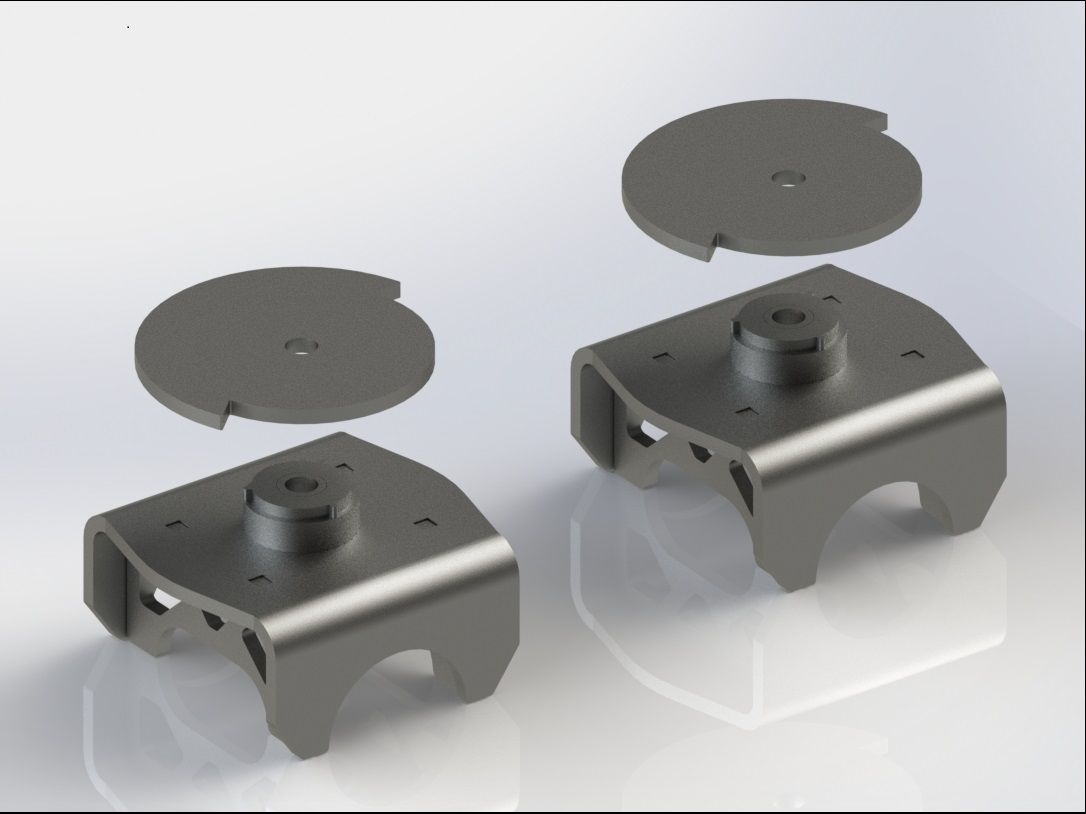 Universal Coil Spring Axle Mount Kit Motobilt